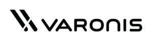 Varonis logo in black and white