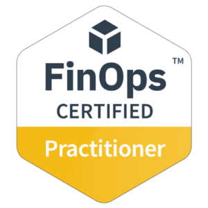 FinOps Certified Practitioner badge